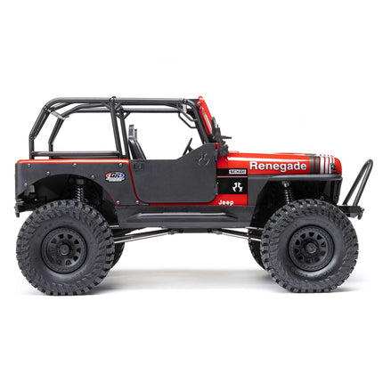 Axial SCX10 III Jeep CJ-7 V2 1/10 RTR 4WD Brushed Rock Crawler (Red) w/2.4GHz Transmitter AXI03008V2T1