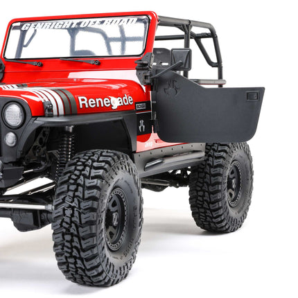 Axial SCX10 III Jeep CJ-7 V2 1/10 RTR 4WD Brushed Rock Crawler (Red) w/2.4GHz Transmitter AXI03008V2T1