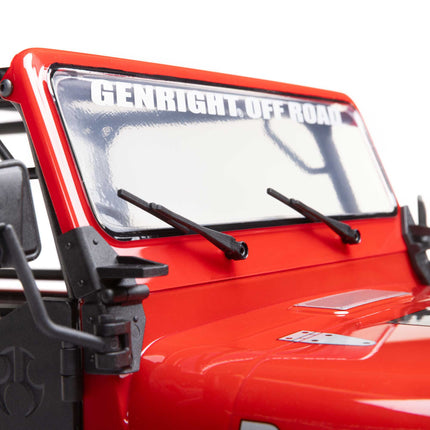 Axial SCX10 III Jeep CJ-7 V2 1/10 RTR 4WD Brushed Rock Crawler (Red) w/2.4GHz Transmitter AXI03008V2T1