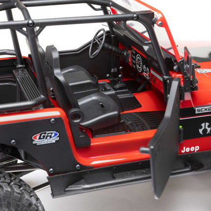 Axial SCX10 III Jeep CJ-7 V2 1/10 RTR 4WD Brushed Rock Crawler (Red) w/2.4GHz Transmitter AXI03008V2T1