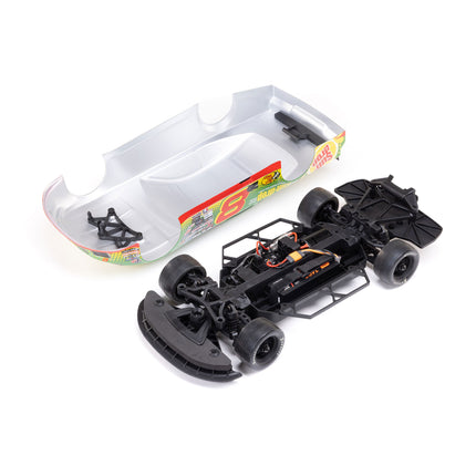 Losi 1/12 Chevrolet ZL1 Asphalt Late Model Grom AWD RTR On-Road Car (Sun Drop) w/2.4GHz Transmitter, Battery, & Charger  LOS-3104T1
