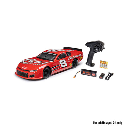 Losi 1/12 Chevrolet ZL1 Asphalt Late Model Grom AWD RTR On-Road Car (Budweiser) w/2.4GHz Transmitter, Battery, & Charger LOS-3104T2