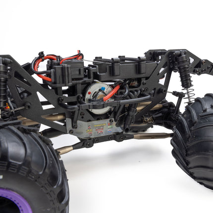Losi 1/18 Mini LMT 4x4 Brushed RTR Monster Truck (Sparkle Smash) w/SLT2 2.4GHz Radio, Battery & Charger LOS01026T5