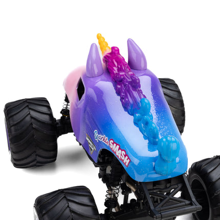 Losi 1/18 Mini LMT 4x4 Brushed RTR Monster Truck (Sparkle Smash) w/SLT2 2.4GHz Radio, Battery & Charger LOS01026T5