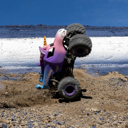 Losi 1/18 Mini LMT 4x4 Brushed RTR Monster Truck (Sparkle Smash) w/SLT2 2.4GHz Radio, Battery & Charger LOS01026T5