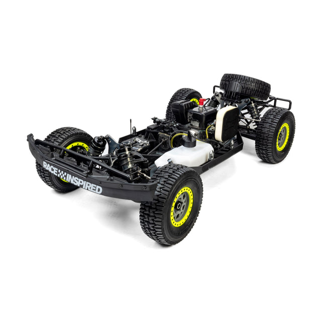 Losi 5IVE-TG 3.0 1/5 4WD RTR Gas Desert Truck (Grey/Yellow) w/2.4GHz Radio & 35.2cc Gasoline Engine LOS05025