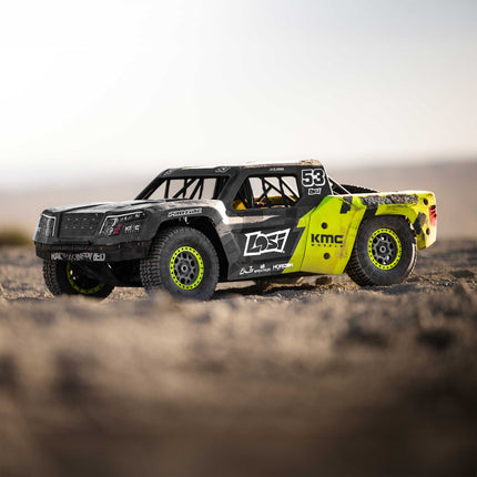 Losi 5IVE-TG 3.0 1/5 4WD RTR Gas Desert Truck (Grey/Yellow) w/2.4GHz Radio & 35.2cc Gasoline Engine LOS05025