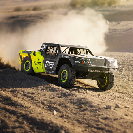 Losi 5IVE-TG 3.0 1/5 4WD RTR Gas Desert Truck (Grey/Yellow) w/2.4GHz Radio & 35.2cc Gasoline Engine LOS05025