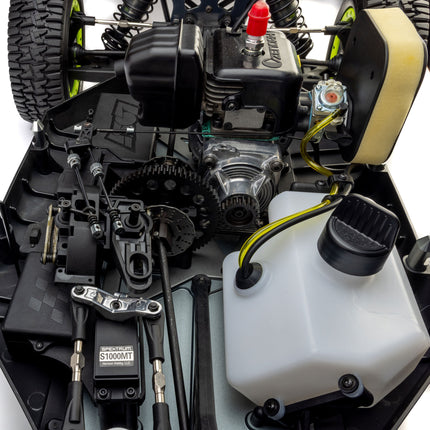 Losi 5IVE-TG 3.0 1/5 4WD RTR Gas Desert Truck (Grey/Yellow) w/2.4GHz Radio & 35.2cc Gasoline Engine LOS05025