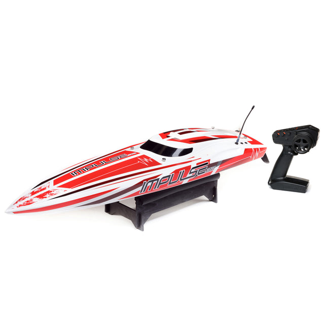 ProBoat Impulse 32" Deep-V RTR Brushless Boat White/Red PRB08037T2