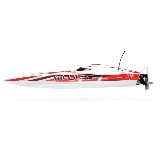 ProBoat Impulse 32" Deep-V RTR Brushless Boat White/Red PRB08037T2