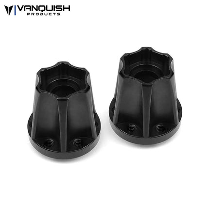 Vanquish Products SLW 225 Hex Hub Set (Black) (2) (Various Width)