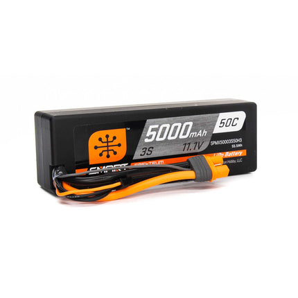 Spektrum 3S 11.1V 5000mAh 50C Hardcase Smart LiPo IC3 SPMX50003S50H3