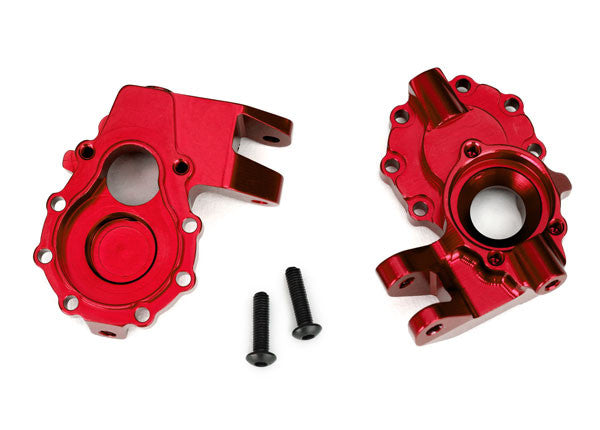 Traxxas 8252R TRX-4 Aluminum Front Inner Portal Drive Housing Red TRA8252R