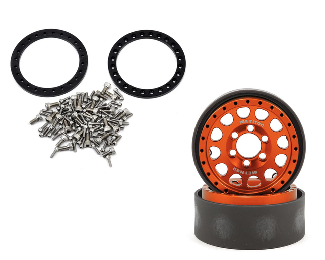 Vanquish Products Method 105 1.9" Beadlock Crawler Wheel (Various Colors) (2)