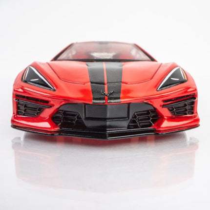 Corvette C8, Torch Red, HO Scale Slot Car AFX22011