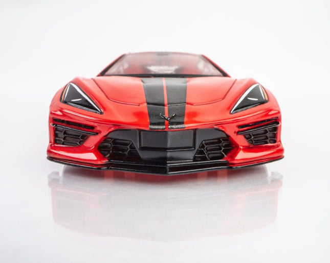 Corvette C8, Torch Red, HO Scale Slot Car AFX22011