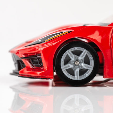 Corvette C8, Torch Red, HO Scale Slot Car AFX22011
