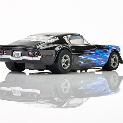 1973 Camaro Wildfire, Black/Blue, HO Scale Slot Car AFX22046