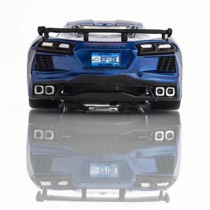 Corvette C8 Riptide Blue Metallic Slot Car AFX22094