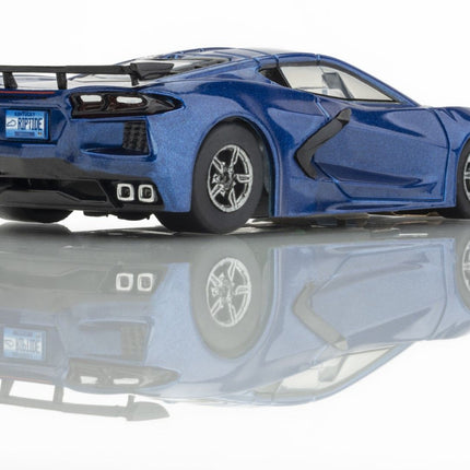 Corvette C8 Riptide Blue Metallic Slot Car AFX22094