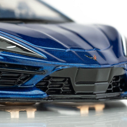 Corvette C8 Riptide Blue Metallic Slot Car AFX22094