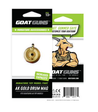GoatGuns Gold AK Drum (Gold) GOAAK-DRUM-GOLD