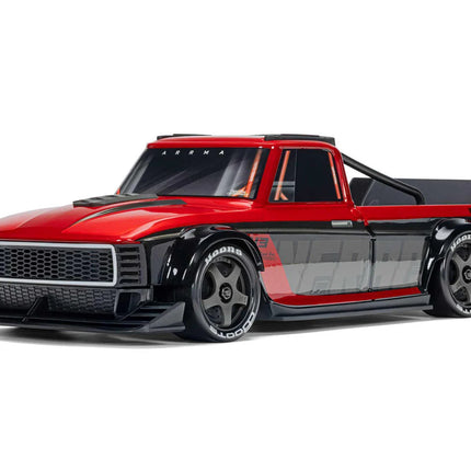 Arrma Infraction Grom 3S BLX 1/12 4WD RTR Brushless Street Bash Truck (Red/Black) w/2.4GHz Radio, DSC, Battery & Charger ARA2315ST1