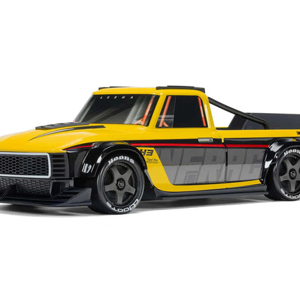Arrma Infraction Grom 3S BLX 1/12 4WD RTR Brushless Street Bash Truck (Yellow/Black) w/2.4GHz Radio, DSC, Battery & Charger ARA2315ST2