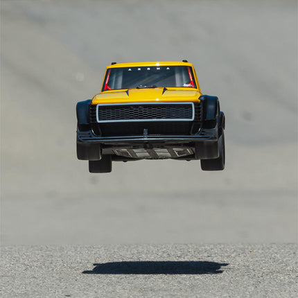 Arrma Infraction Grom 3S BLX 1/12 4WD RTR Brushless Street Bash Truck (Yellow/Black) w/2.4GHz Radio, DSC, Battery & Charger ARA2315ST2