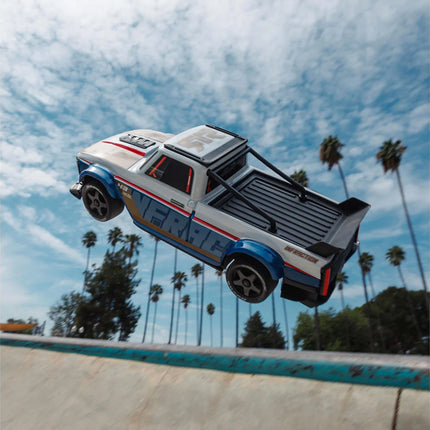 Arrma Infraction Grom 3S BLX 1/12 4WD RTR Brushless Street Bash Truck (White/Blue) w/2.4GHz Radio & DSC ARA2315T1