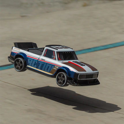 Arrma Infraction Grom 3S BLX 1/12 4WD RTR Brushless Street Bash Truck (White/Blue) w/2.4GHz Radio & DSC ARA2315T1