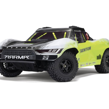 Arrma 1/10 SENTON 4X4 223S BLX Brushless Short Course Truck RTR With DSC, Yellow ARA4303V4T1