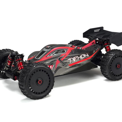 Arrma Typhon 6S BLX Brushless RTR 1/8 4WD Buggy Red/Black V5 ARA8606V5