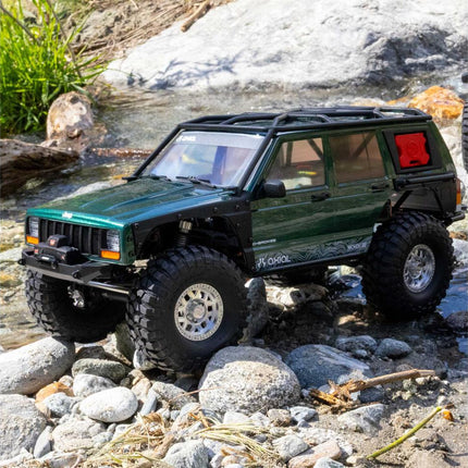 Axial SCX10 III Jeep Cherokee XJ 1/10 RTR 4WD Electric Trail Rock Crawler (Forest Green Pearl) w/2.4GHz Radio AXI-2037T1