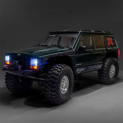 Axial SCX10 III Jeep Cherokee XJ 1/10 RTR 4WD Electric Trail Rock Crawler (Forest Green Pearl) w/2.4GHz Radio AXI-2037T1