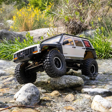 Axial SCX10 III Jeep Cherokee XJ 1/10 RTR 4WD Electric Trail Rock Crawler (Stone White) w/2.4GHz Radio AXI-2037T2