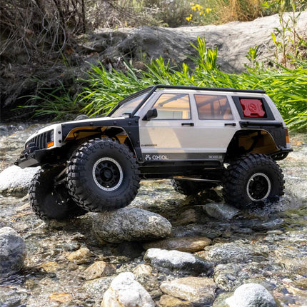 Axial SCX10 III Jeep Cherokee XJ 1/10 RTR 4WD Electric Trail Rock Crawler (Stone White) w/2.4GHz Radio AXI-2037T2
