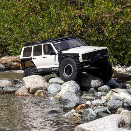 Axial SCX10 III Jeep Cherokee XJ 1/10 RTR 4WD Electric Trail Rock Crawler (Stone White) w/2.4GHz Radio AXI-2037T2