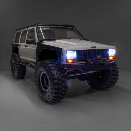 Axial SCX10 III Jeep Cherokee XJ 1/10 RTR 4WD Electric Trail Rock Crawler (Stone White) w/2.4GHz Radio AXI-2037T2