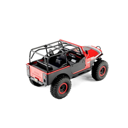 Axial SCX30 Jeep CJ-7 Renegade 1/30 4WD RTR Scale Mini Crawler (Crawler Version) (Red) w/2.4GHz Radio, Battery & Charger AXI-3273T1