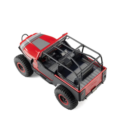 Axial SCX30 Jeep CJ-7 Renegade 1/30 4WD RTR Scale Mini Crawler (Crawler Version) (Red) w/2.4GHz Radio, Battery & Charger AXI-3273T1