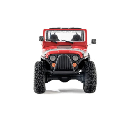 Axial SCX30 Jeep CJ-7 Renegade 1/30 4WD RTR Scale Mini Crawler (Crawler Version) (Red) w/2.4GHz Radio, Battery & Charger AXI-3273T1
