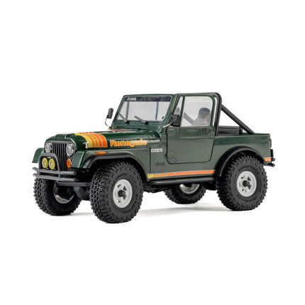 Axial SCX30 Jeep CJ-7 Renegade 1/30 4WD RTR Scale Mini Crawler (Classic Version) (Green) w/2.4GHz Radio, Battery & Charger  AXI-3273T2