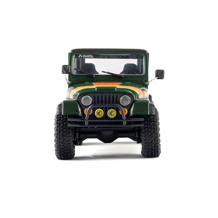 Axial SCX30 Jeep CJ-7 Renegade 1/30 4WD RTR Scale Mini Crawler (Classic Version) (Green) w/2.4GHz Radio, Battery & Charger  AXI-3273T2