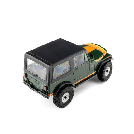 Axial SCX30 Jeep CJ-7 Renegade 1/30 4WD RTR Scale Mini Crawler (Classic Version) (Green) w/2.4GHz Radio, Battery & Charger  AXI-3273T2