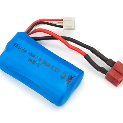 BlackZon Battery Pack Li-ion 7.4V 800mAh with T-Plug, Slyder BZN540037