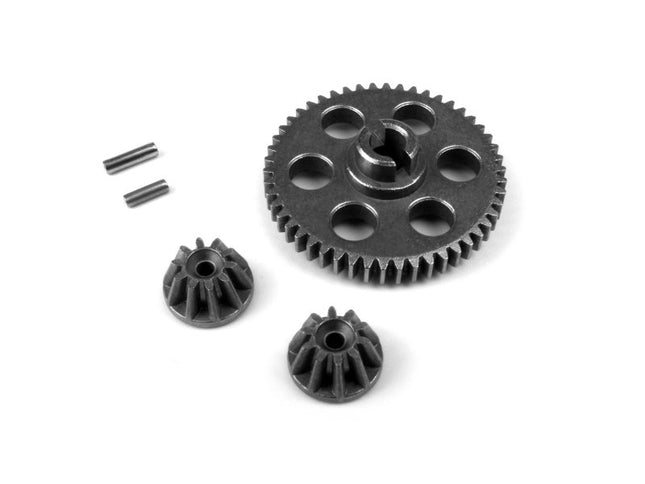 BlackZon 540237 Smyter MT Turbo Steel Spur Gear & Differential Pinion Set BZN540237