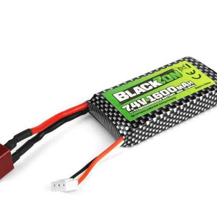 BlackZon Turbo Smyter Battery Pack (LiPo 7.4V, 1600mAh), w/T-Plug BZN540247