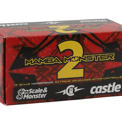 Castle Creations 010-0108-00 Mamba Monster 2 1/8th Scale Brushless ESC CSE010010800